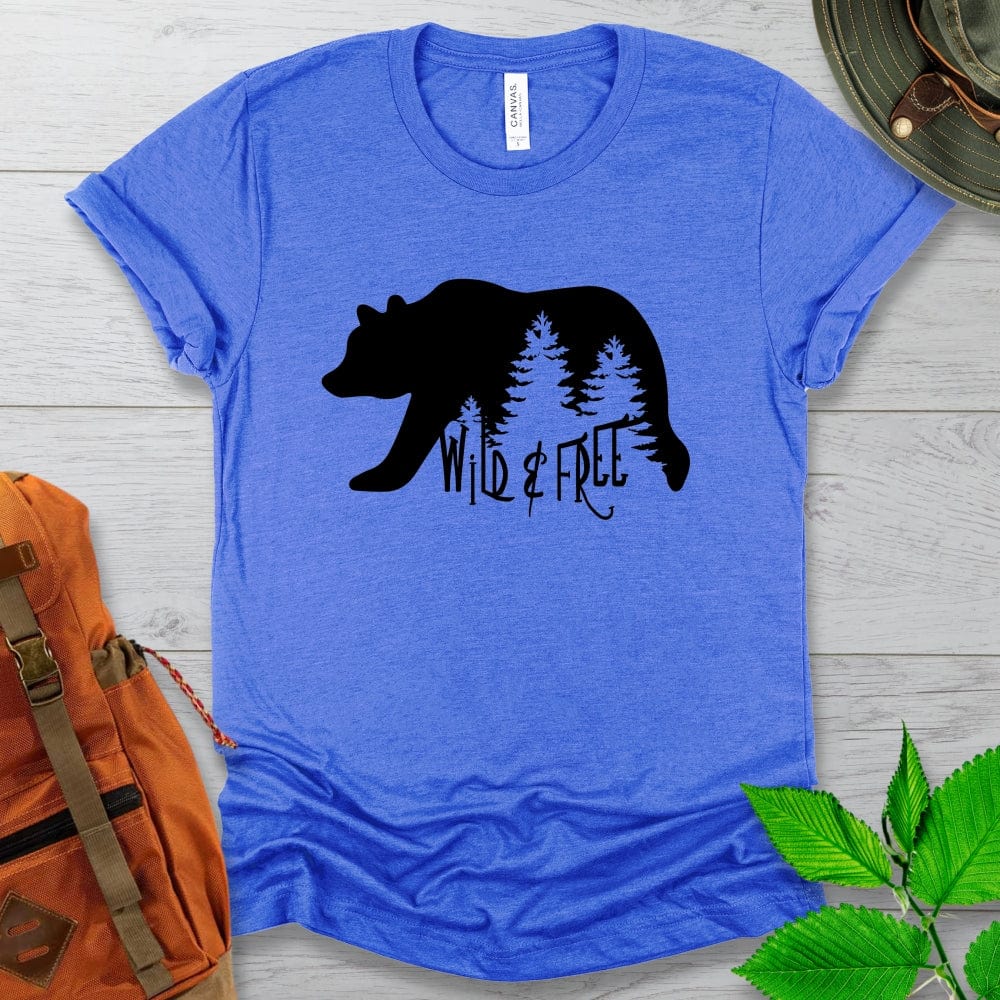 Wild and Free Bear Tshirt