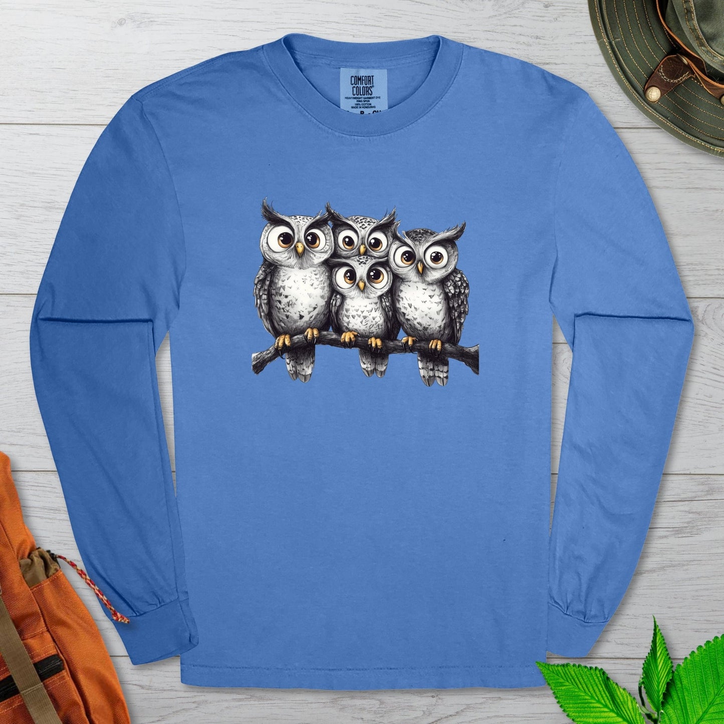 Four Owls Long Sleeve Tshirt