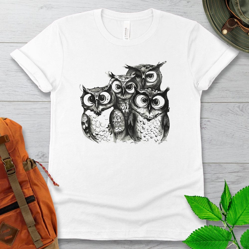 Four Owls Graphic Tshirt