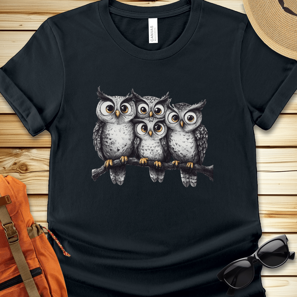 Four Owls Graphic Tshirt