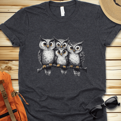 Four Owls Graphic Tshirt