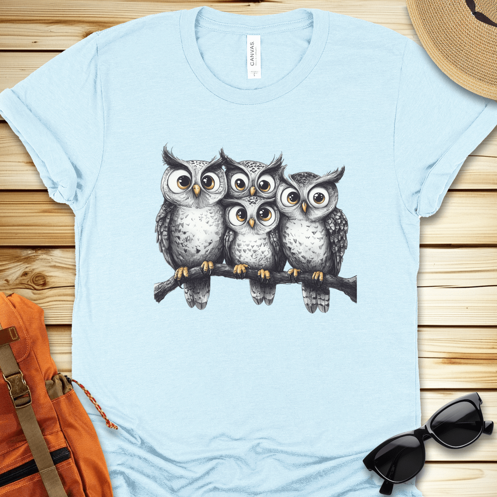Four Owls Graphic Tshirt