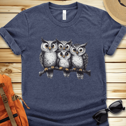 Four Owls Graphic Tshirt