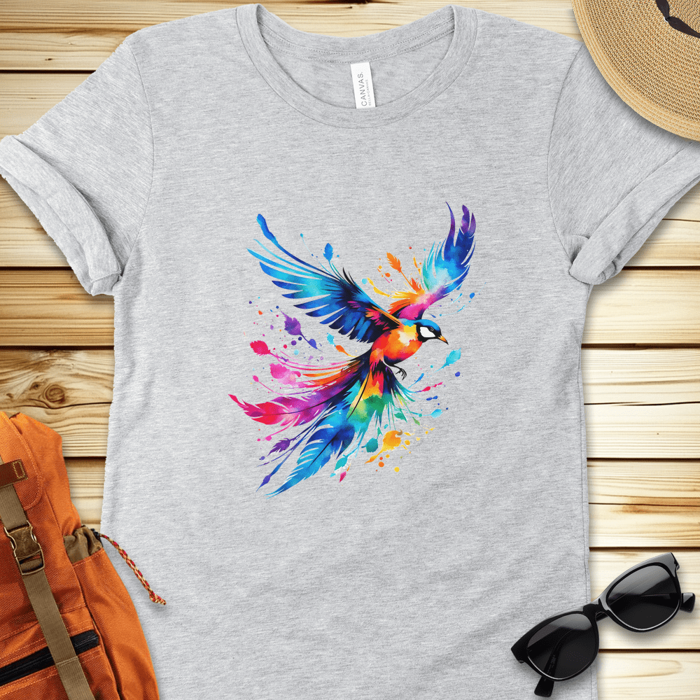 Colorburst Bird Tshirt