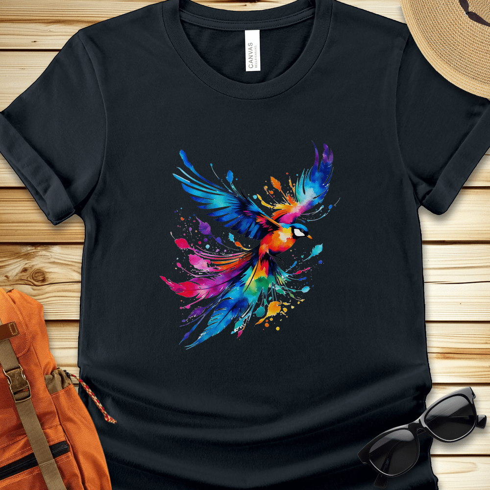 Colorburst Bird Tshirt