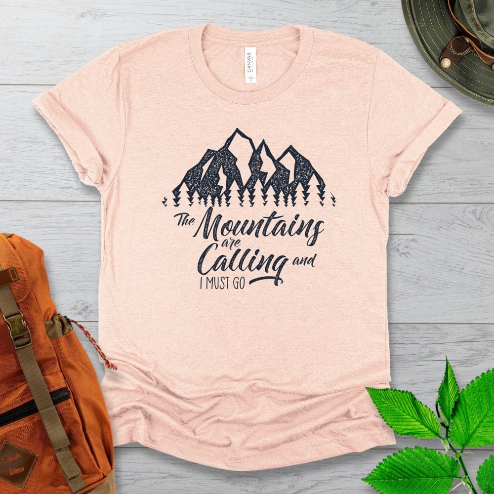 The Mountains Are Calling Tshirt