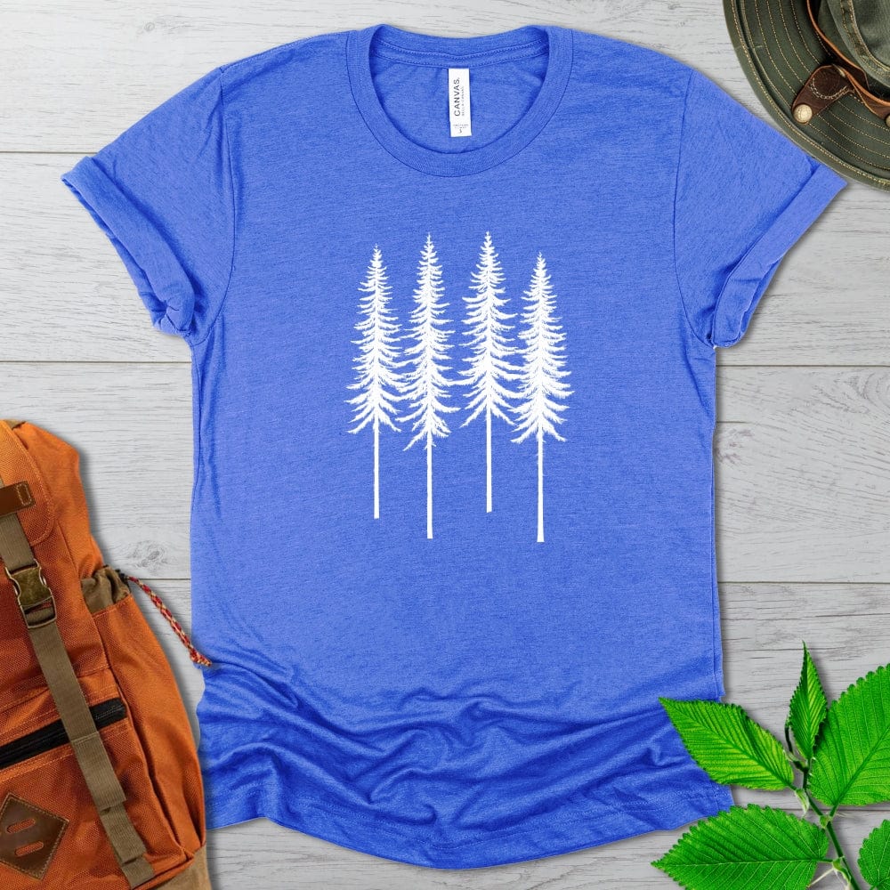 Monochrome Forest Tshirt Dark Colors