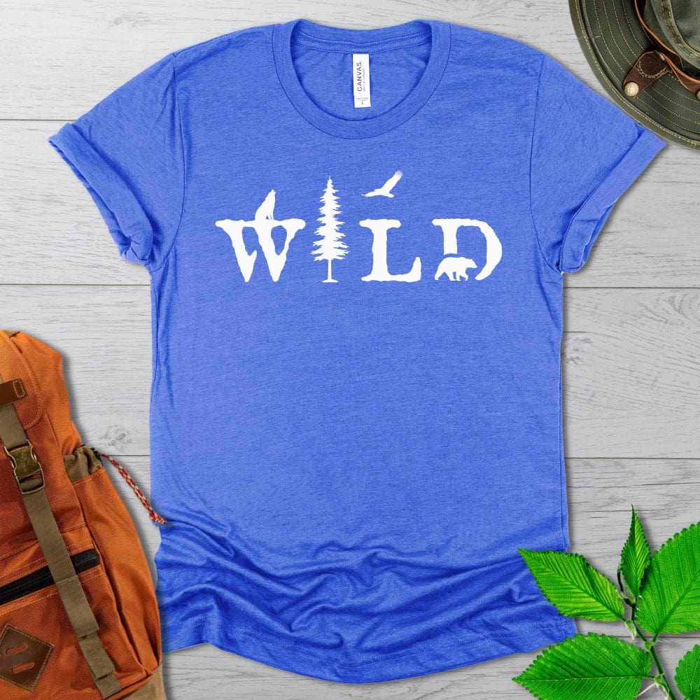 Wild Silhouette Tshirt in Dark Colors