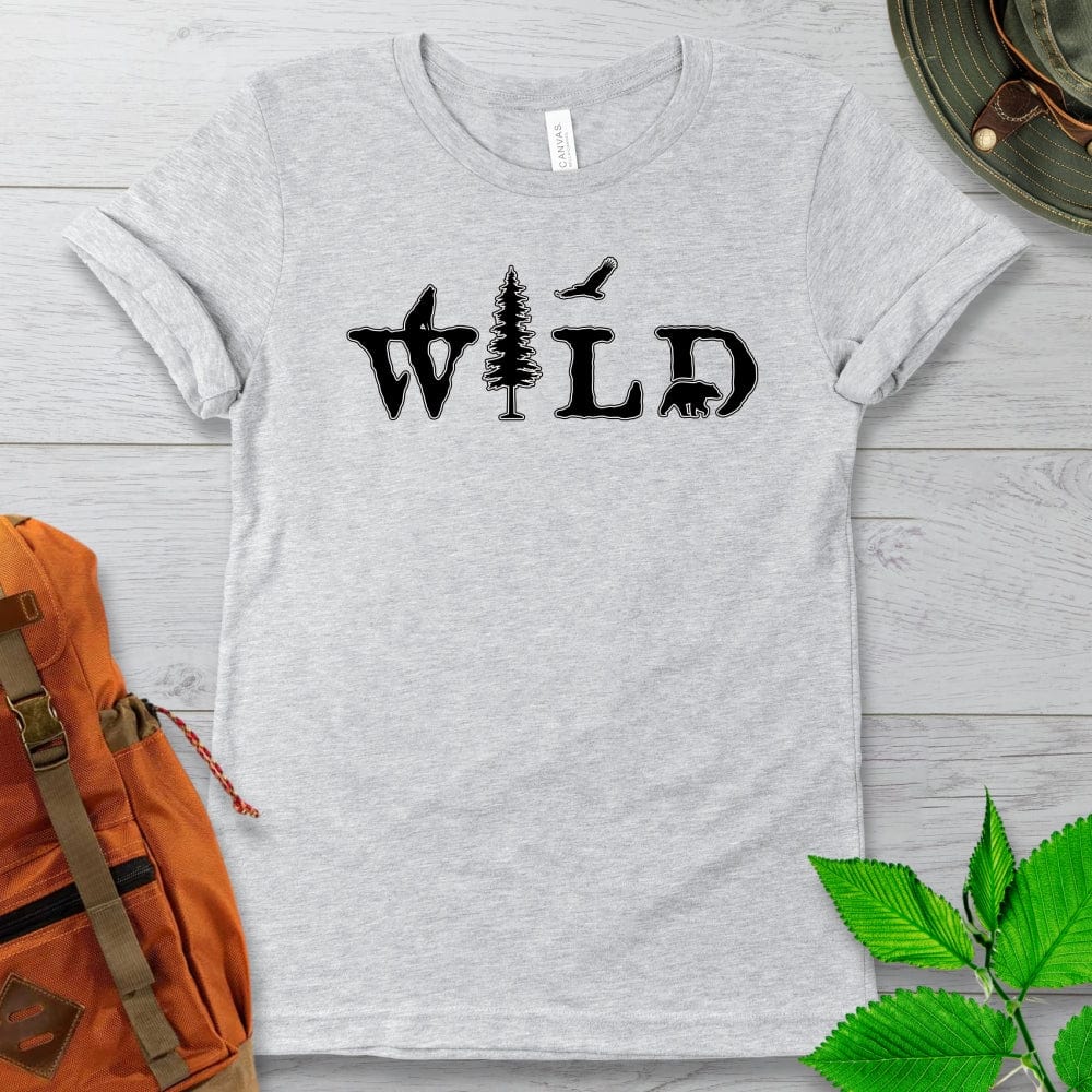 Wild Silhouette Tshirt in Light Colors