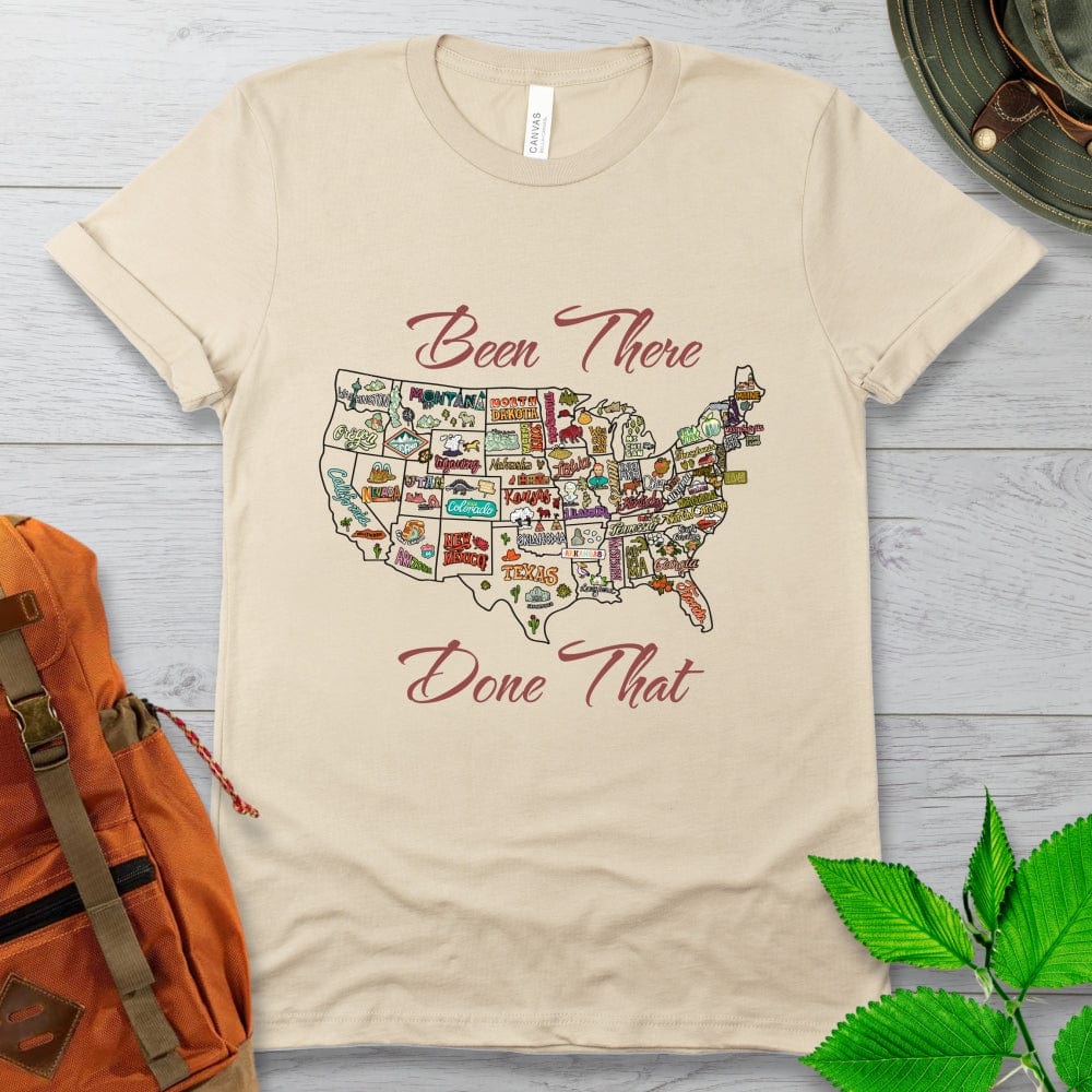 Been There Done That US Travel Tshirt