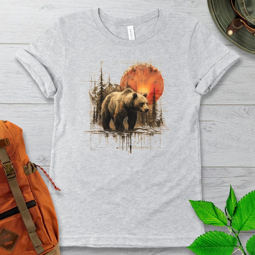 Rustic Grizzly Bear Tshirt