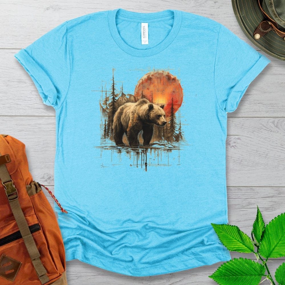 Rustic Grizzly Bear Tshirt