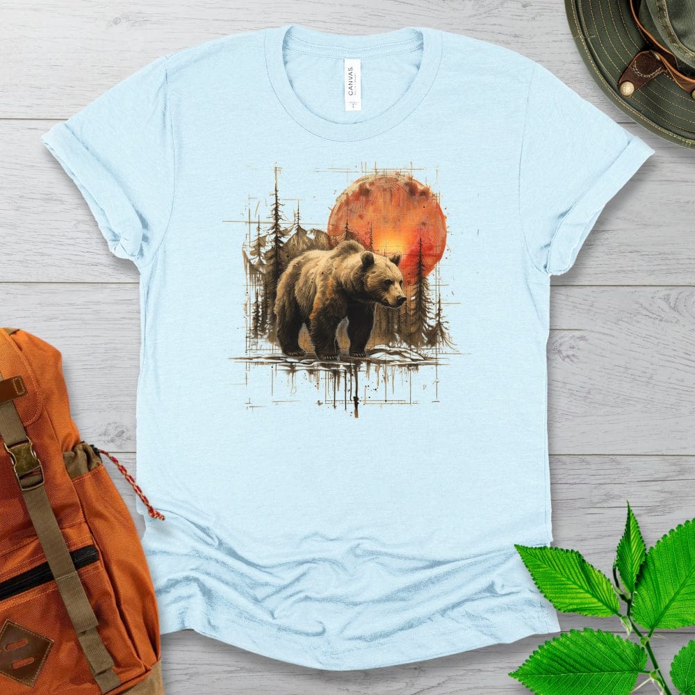 Rustic Grizzly Bear Tshirt