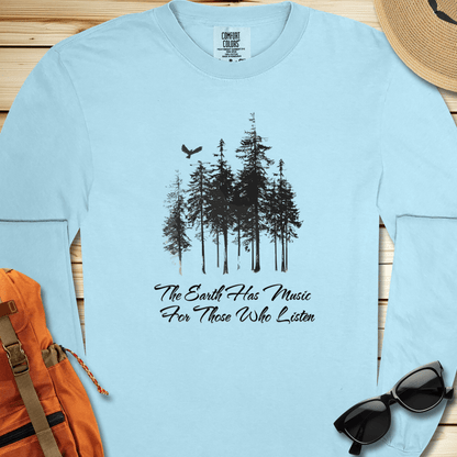 The Earth Has Music Long Sleeve Tshirt