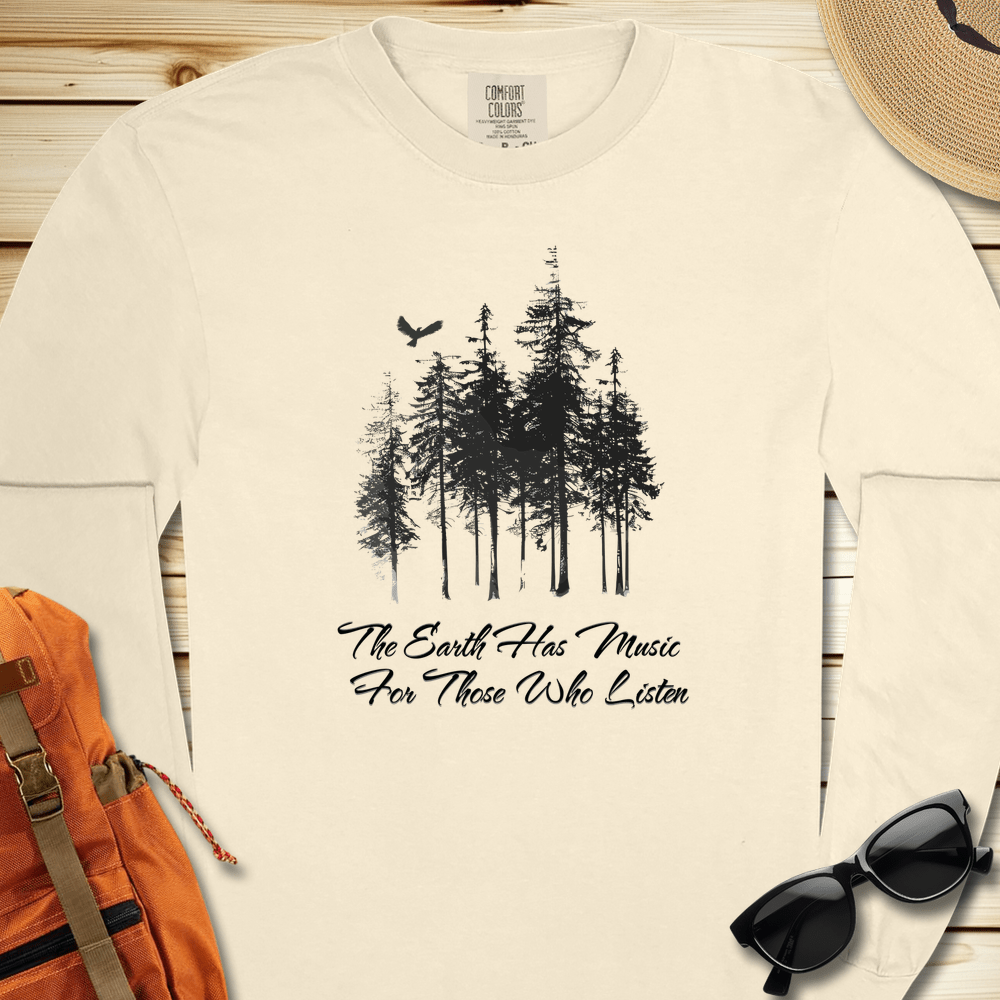 The Earth Has Music Long Sleeve Tshirt