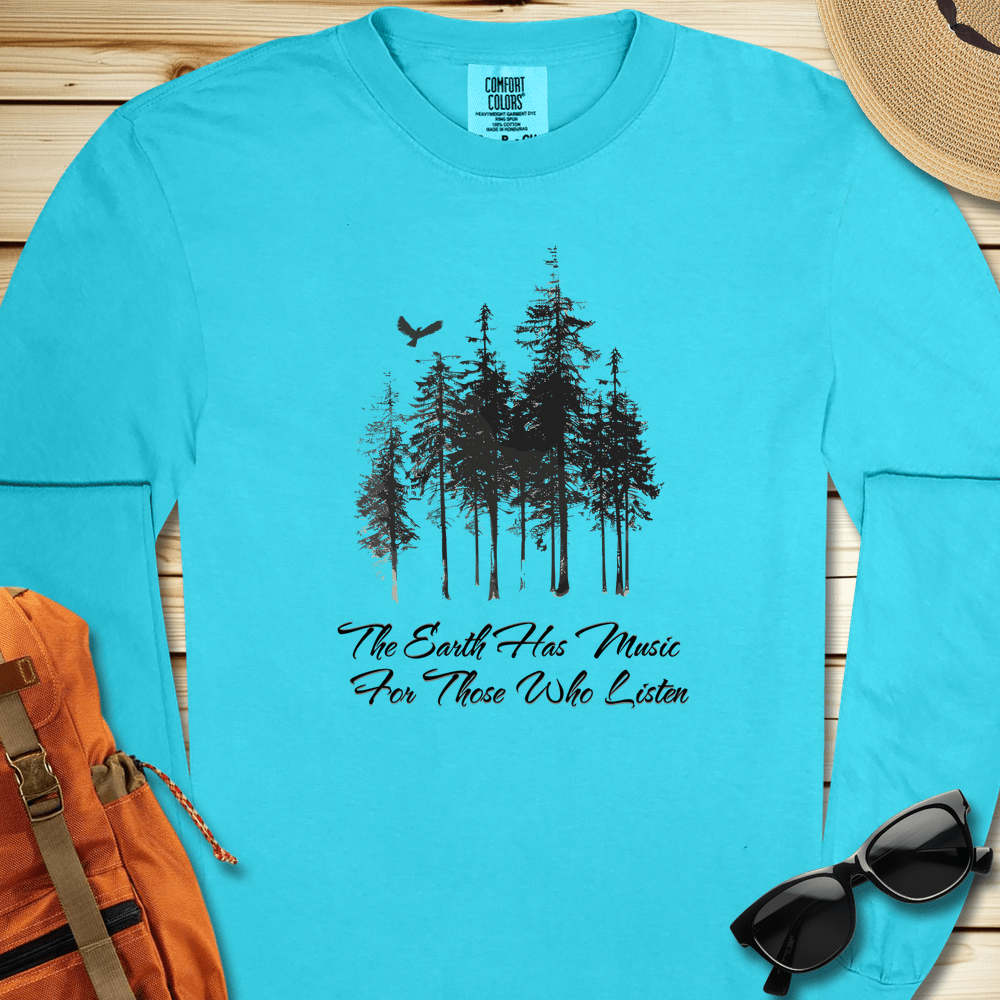 The Earth Has Music Long Sleeve Tshirt