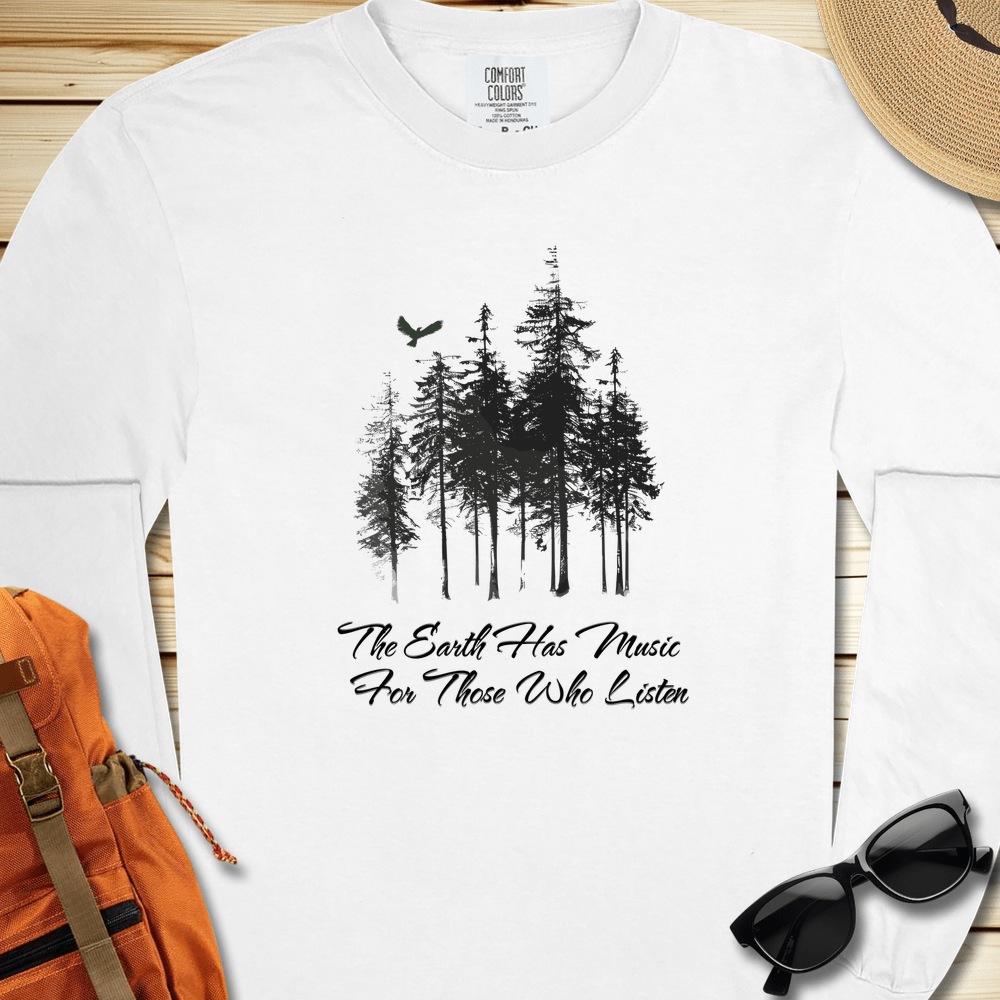 The Earth Has Music Long Sleeve Tshirt