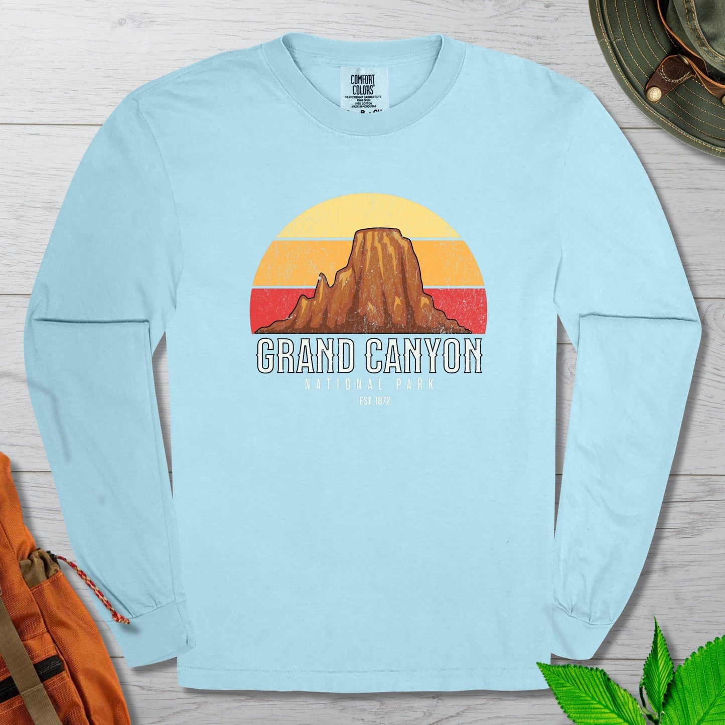 Grand Canyon Retro Long Sleeve Tshirt