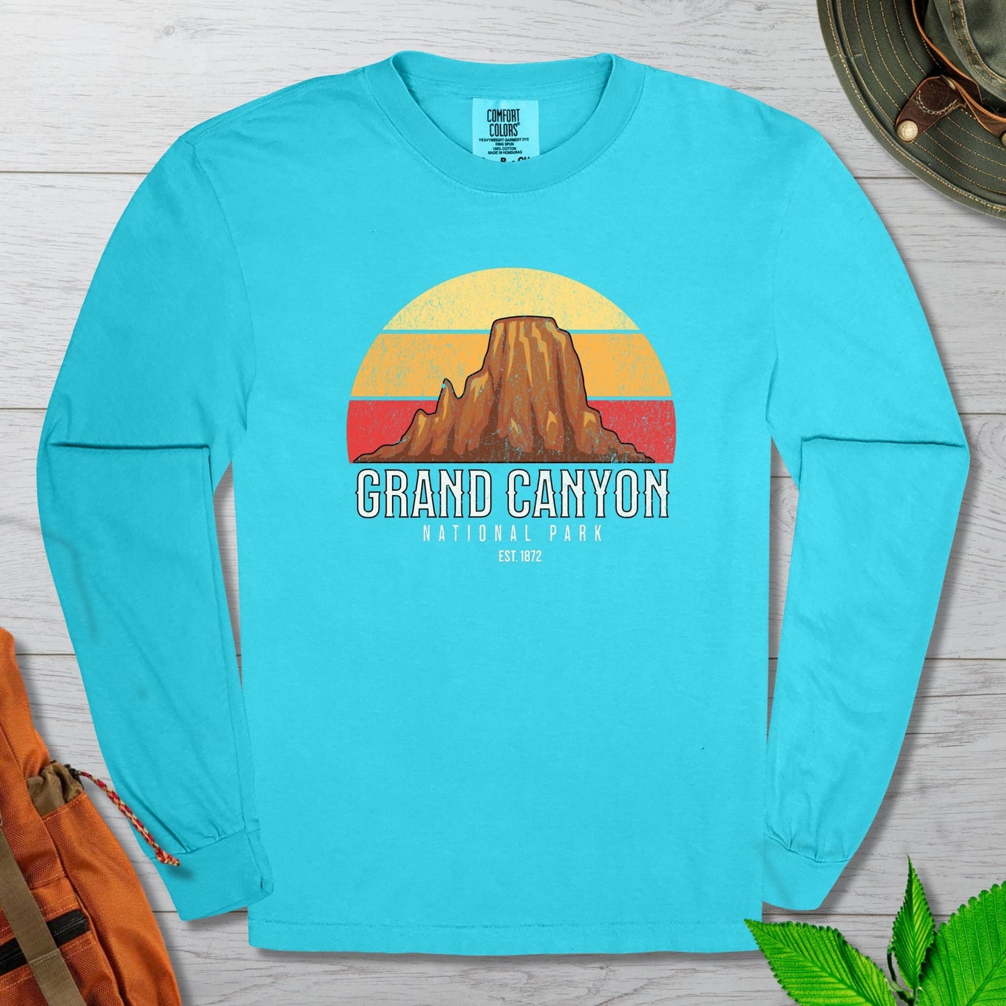 Grand Canyon Retro Long Sleeve Tshirt