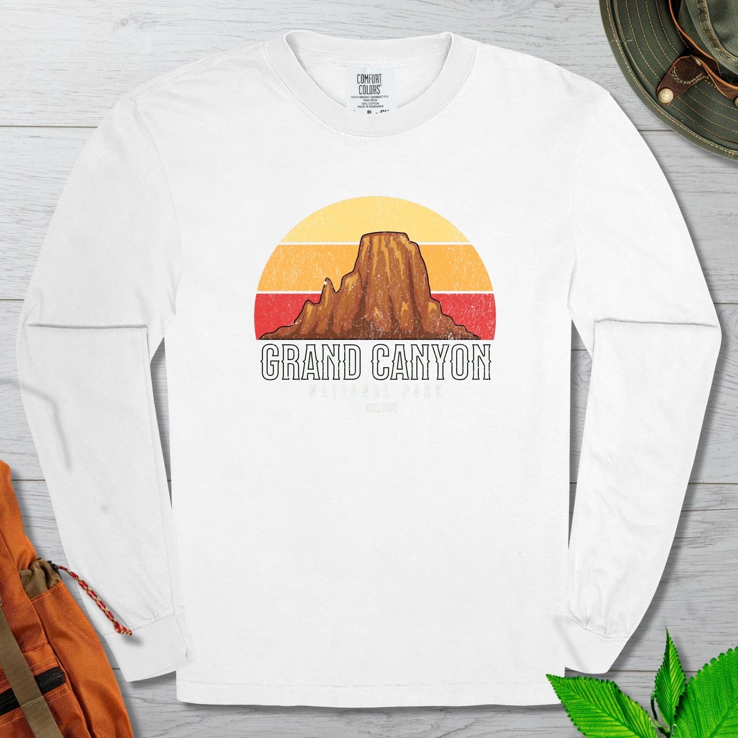 Grand Canyon Retro Long Sleeve Tshirt