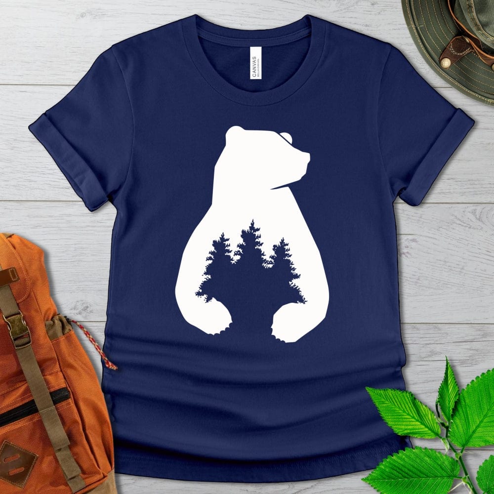 Tree Hugging Bear Tshirt