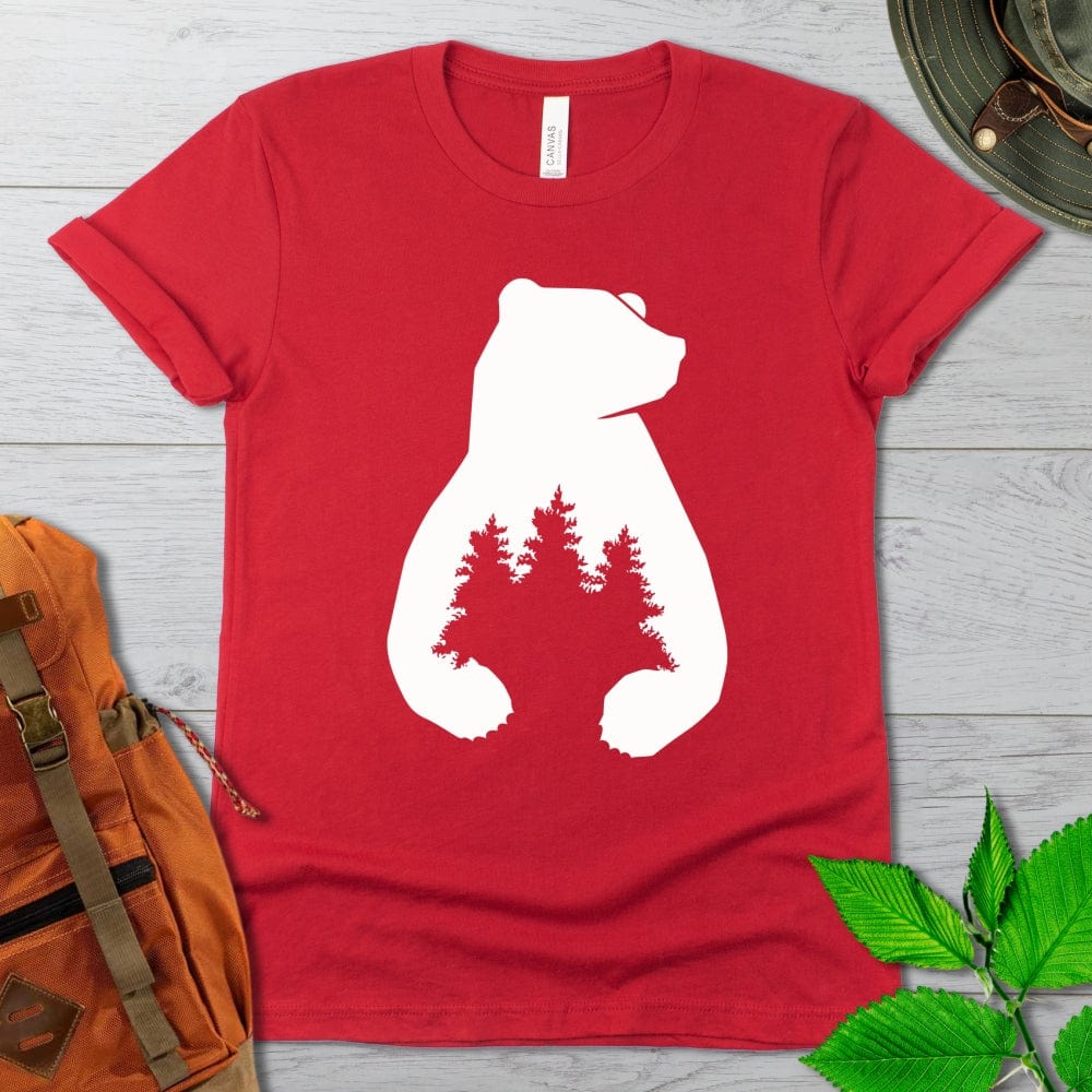 Tree Hugging Bear Tshirt