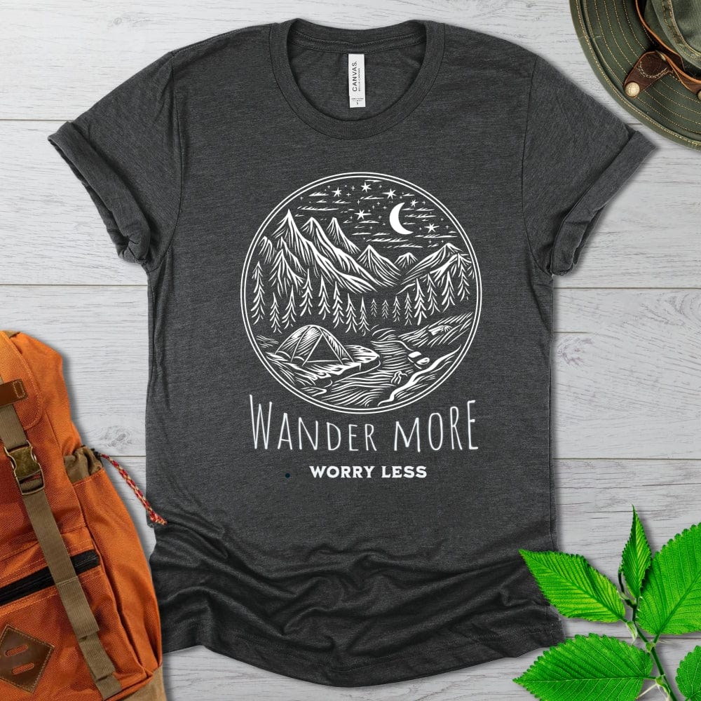 Wander More Worry Less Tshirt