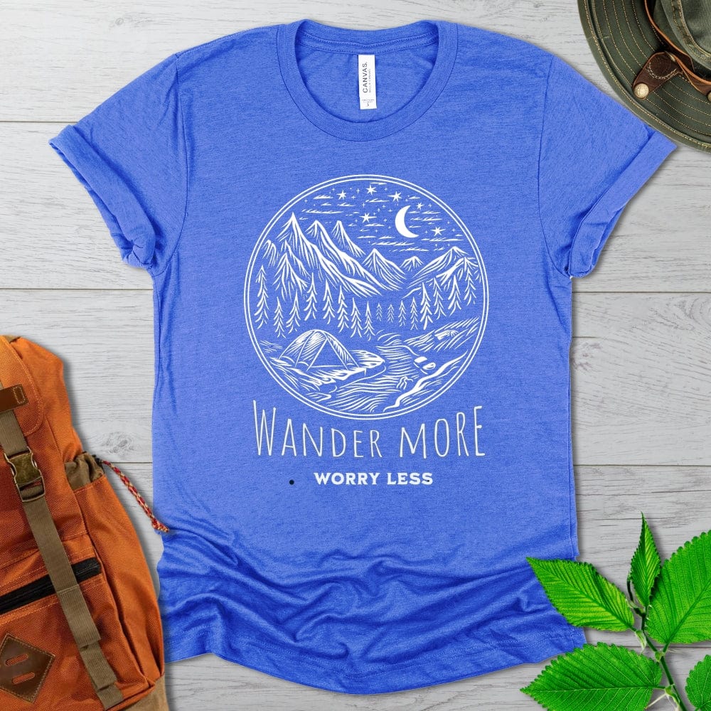 Wander More Worry Less Tshirt