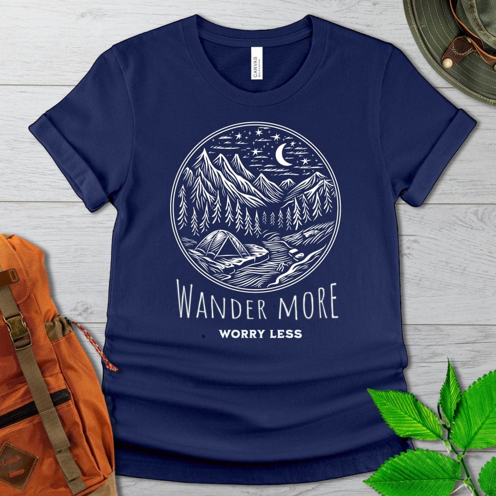 Wander More Worry Less Tshirt