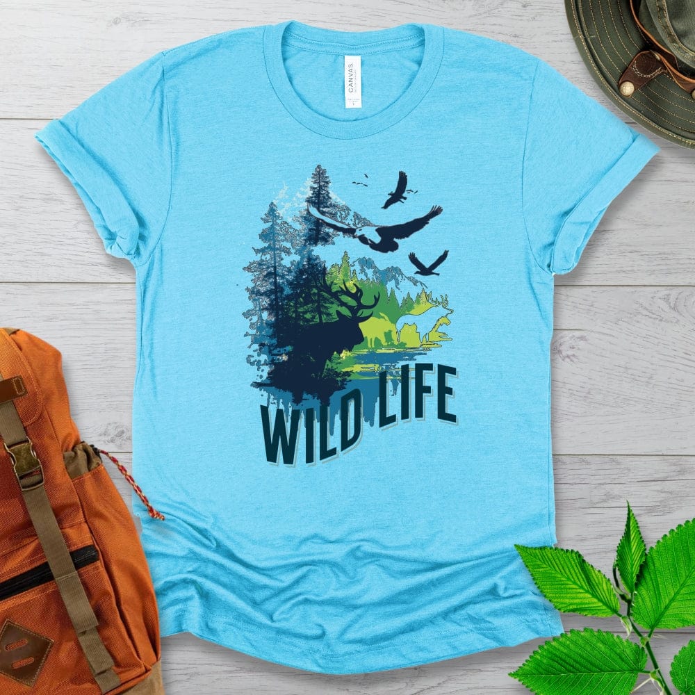 Abstract Wild Life Tshirt