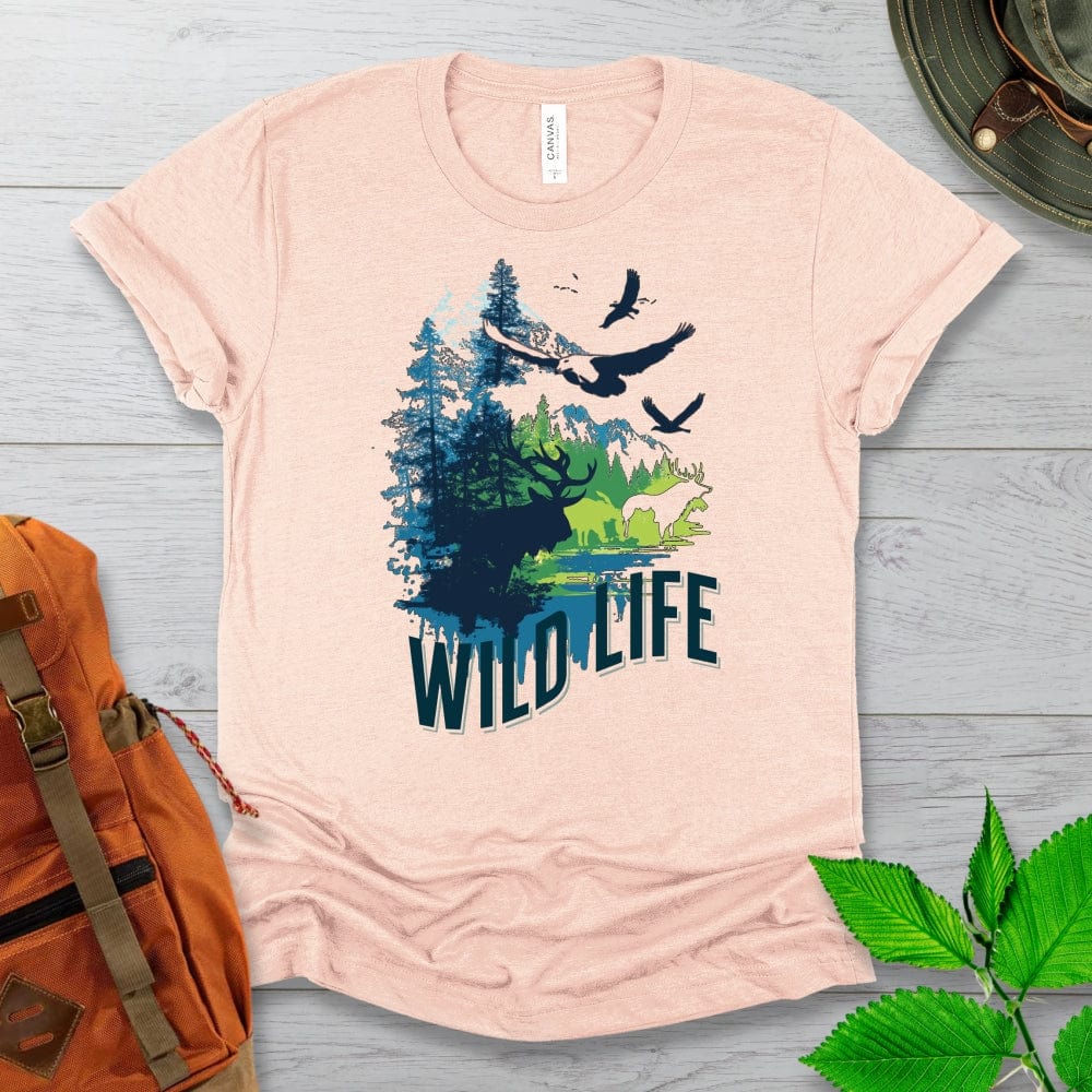 Abstract Wild Life Tshirt