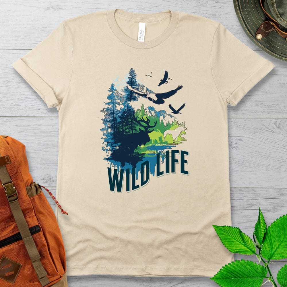 Abstract Wild Life Tshirt