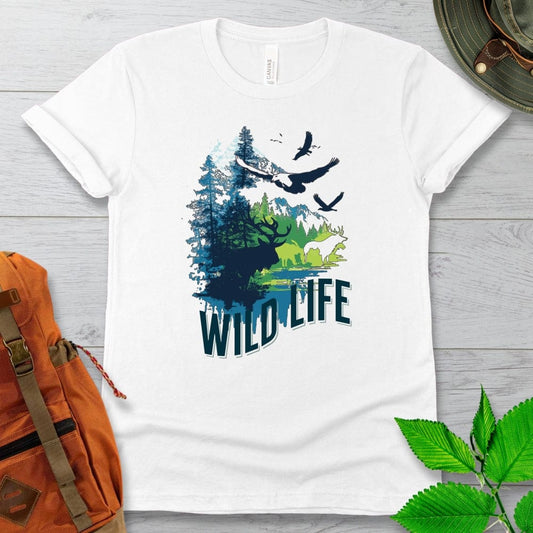 Abstract Wild Life Tshirt