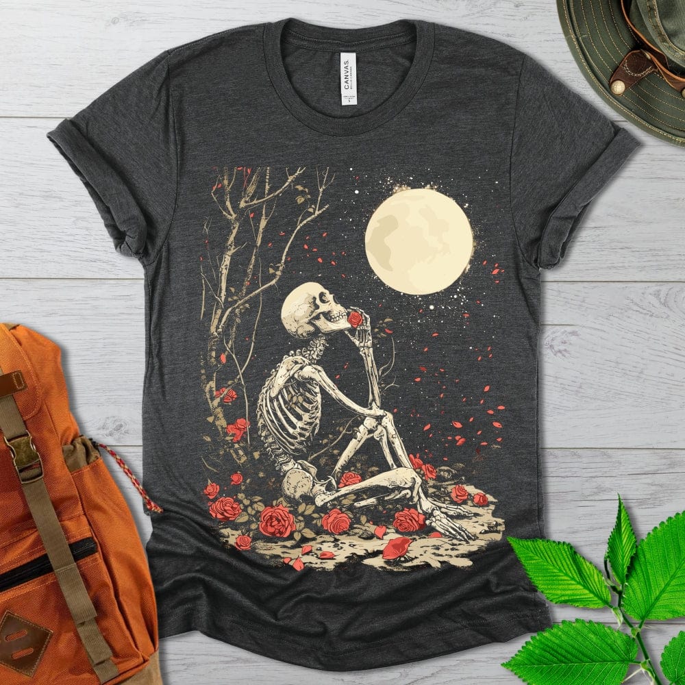 Skeleton in Moonlight Tshirt