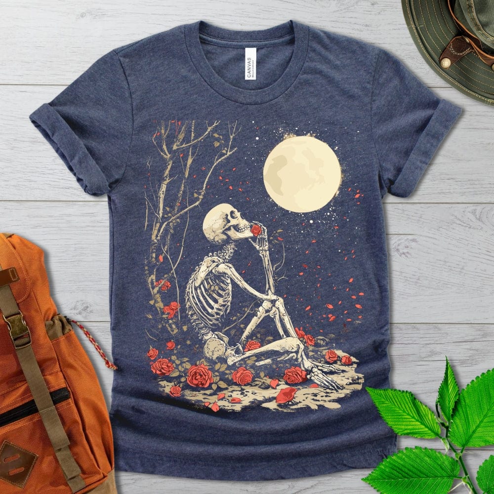 Skeleton in Moonlight Tshirt