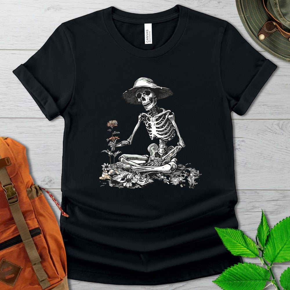 Gardening Skeleton Tshirt