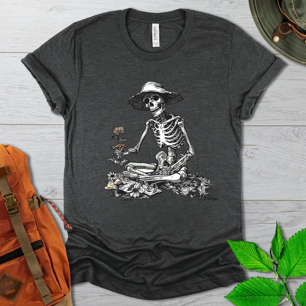 Gardening Skeleton Tshirt