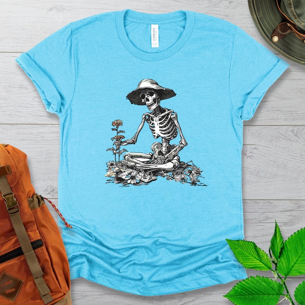 Gardening Skeleton Tshirt