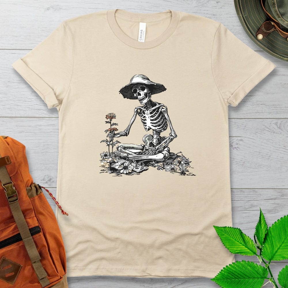 Gardening Skeleton Tshirt