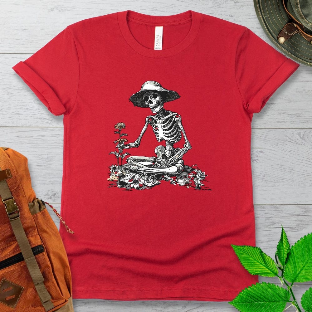 Gardening Skeleton Tshirt