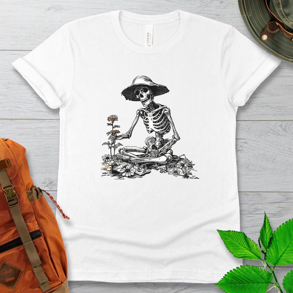 Gardening Skeleton Tshirt