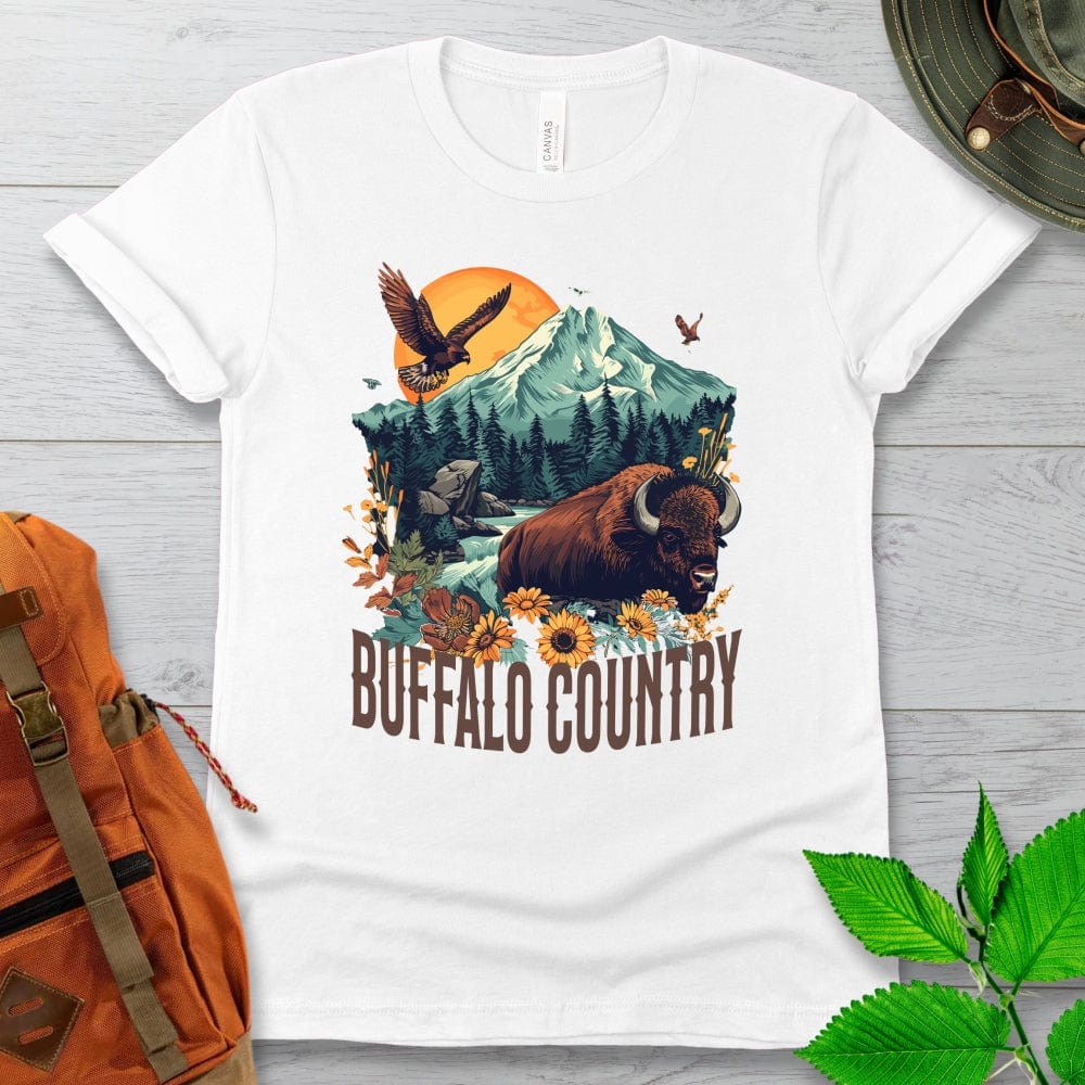 Buffalo Country Tshirt