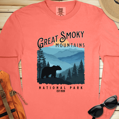 Great Smoky Mountains Long Sleeve Tshirt