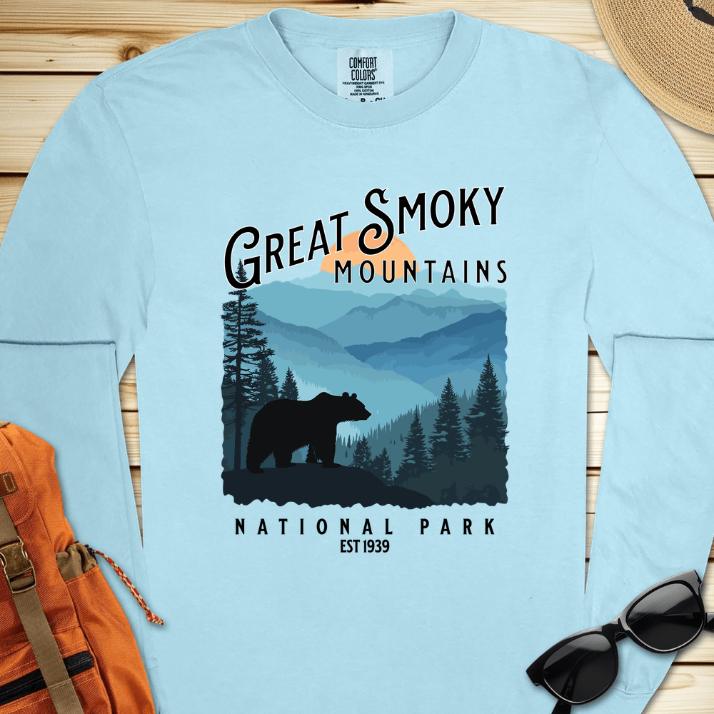 Great Smoky Mountains Long Sleeve Tshirt