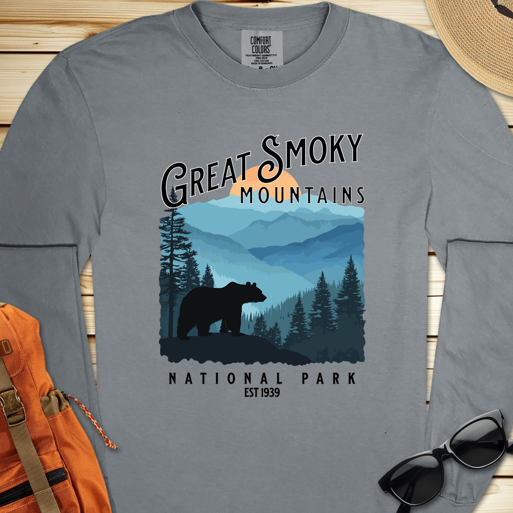 Great Smoky Mountains Long Sleeve Tshirt