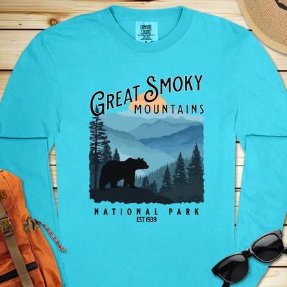 Great Smoky Mountains Long Sleeve Tshirt