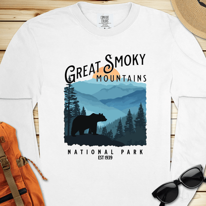 Great Smoky Mountains Long Sleeve Tshirt