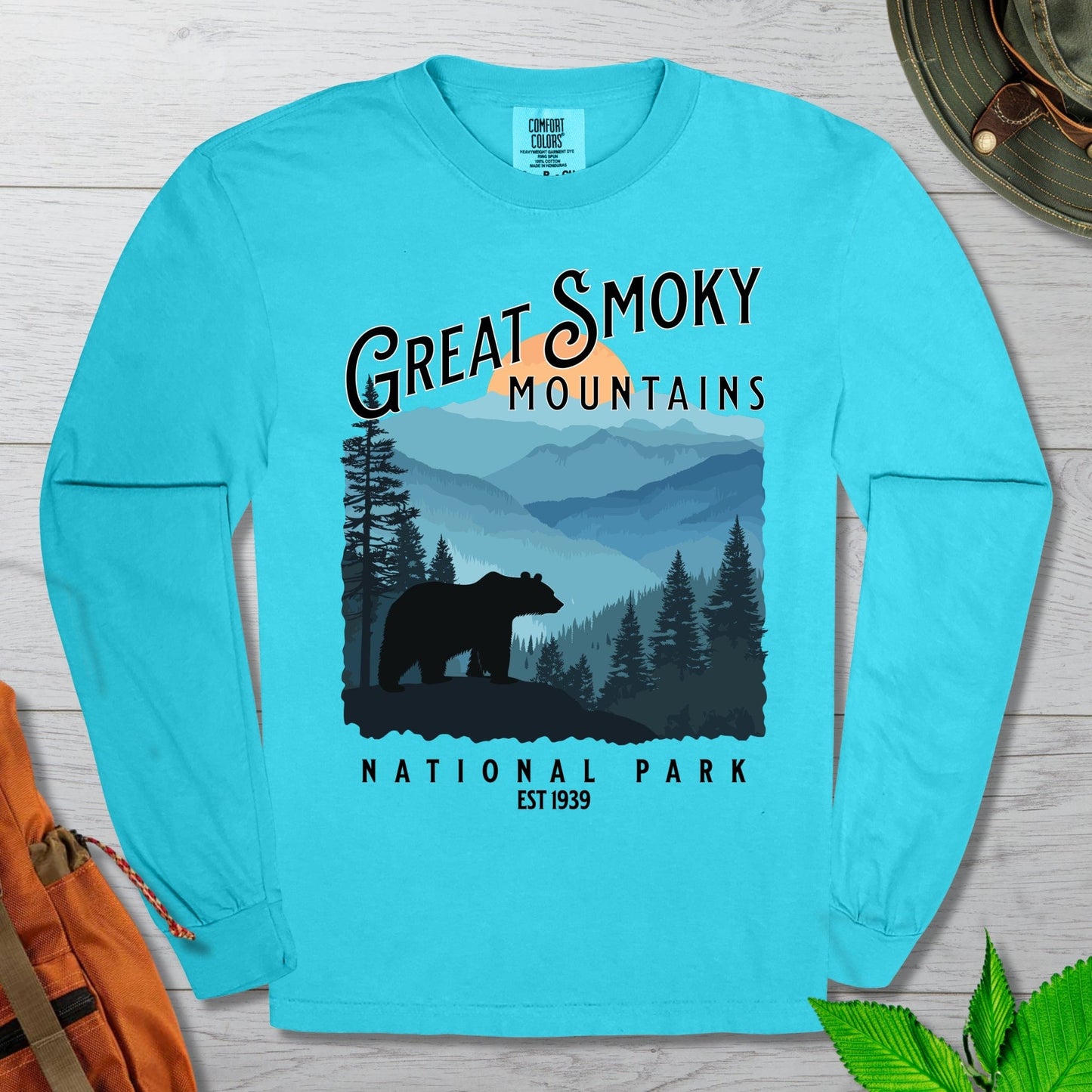 Great Smoky Mountains Long Sleeve Tshirt