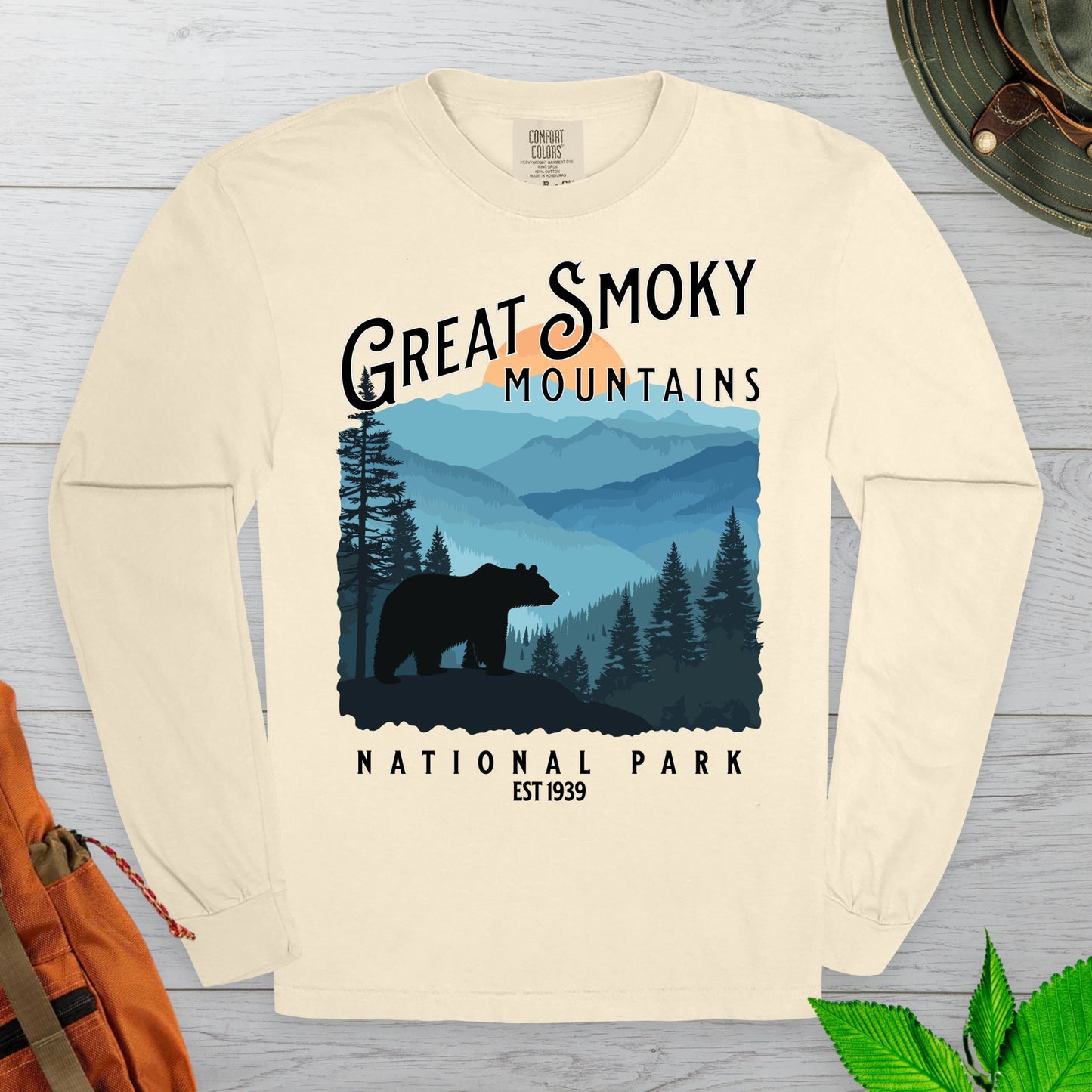 Great Smoky Mountains Long Sleeve T-shirt