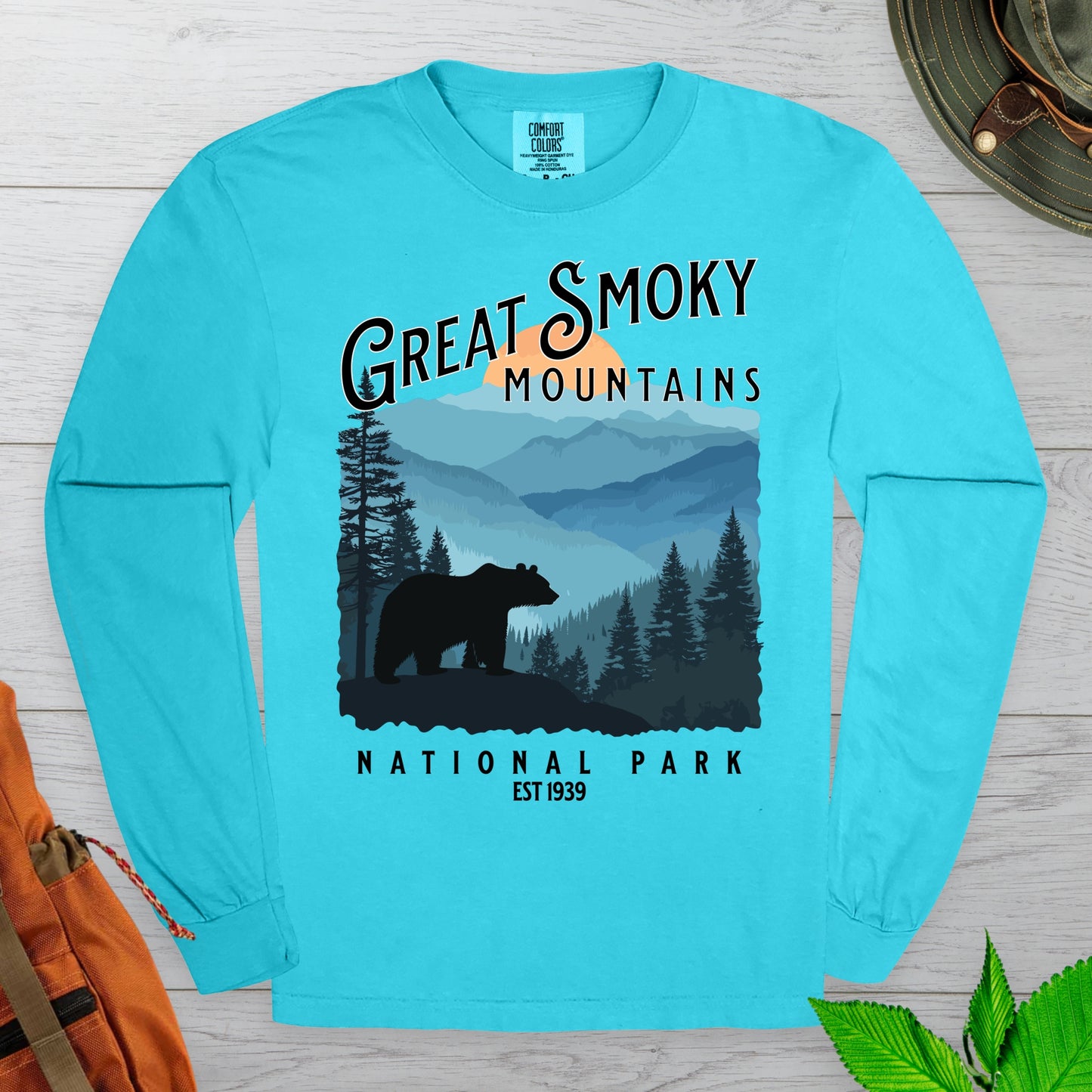 Great Smoky Mountains Long Sleeve T-shirt